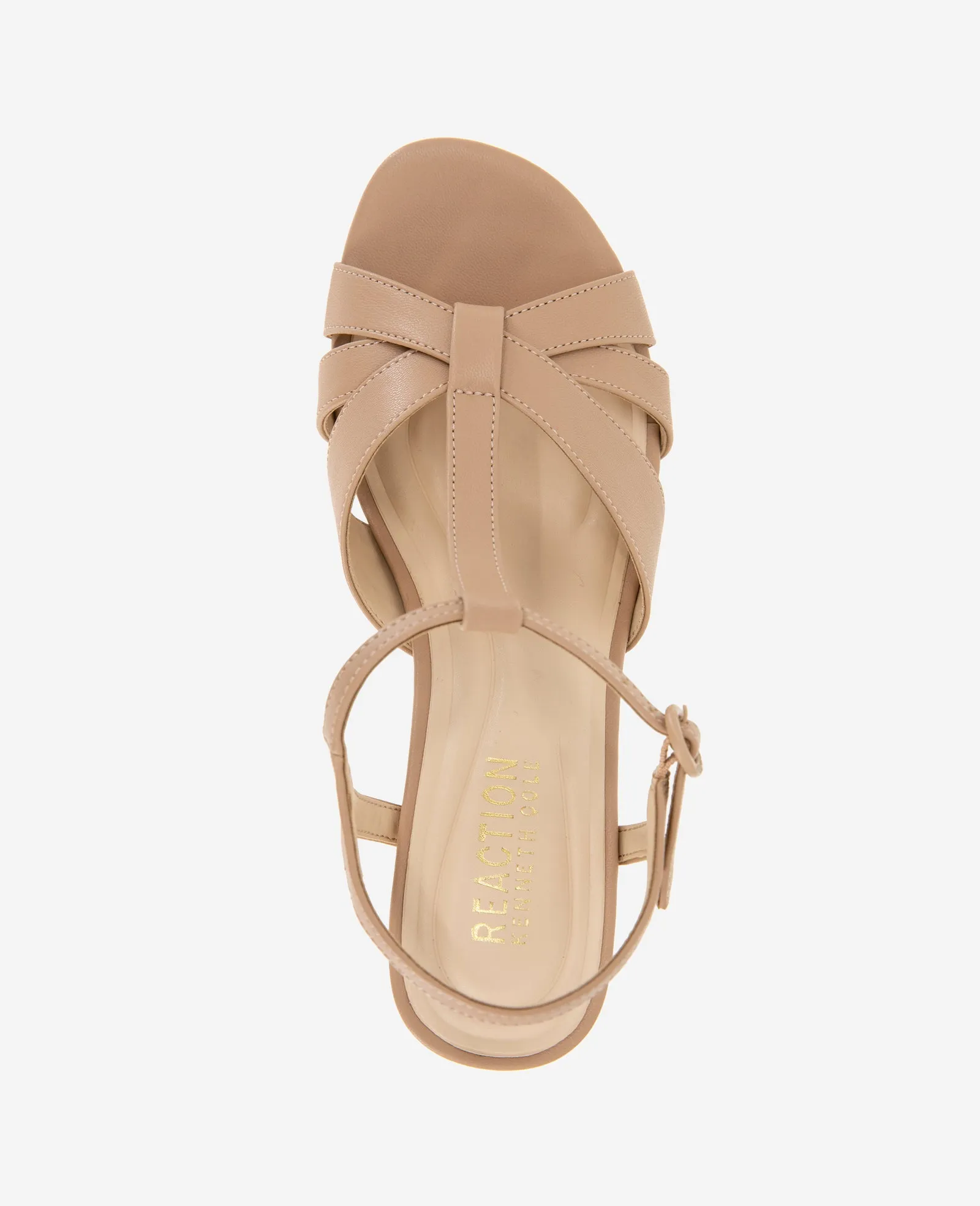 REACTION - Reina Platform T-Strap Sandal