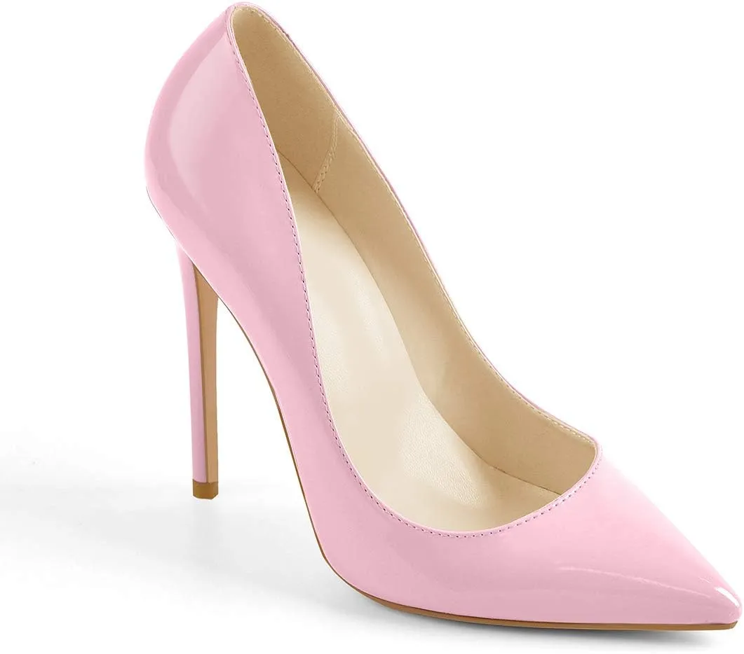 richealnini Womens Pointed Toe Stiletto High Heel Pumps