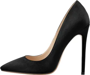 richealnini Womens Pointed Toe Stiletto High Heel Pumps