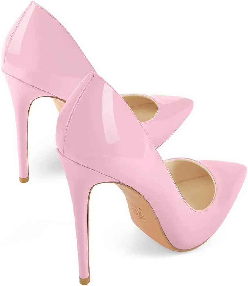 richealnini Womens Pointed Toe Stiletto High Heel Pumps