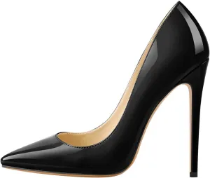 richealnini Womens Pointed Toe Stiletto High Heel Pumps