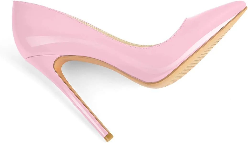 richealnini Womens Pointed Toe Stiletto High Heel Pumps