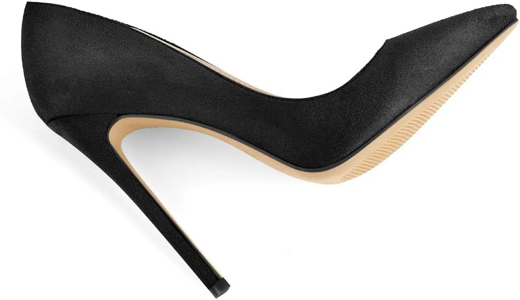 richealnini Womens Pointed Toe Stiletto High Heel Pumps