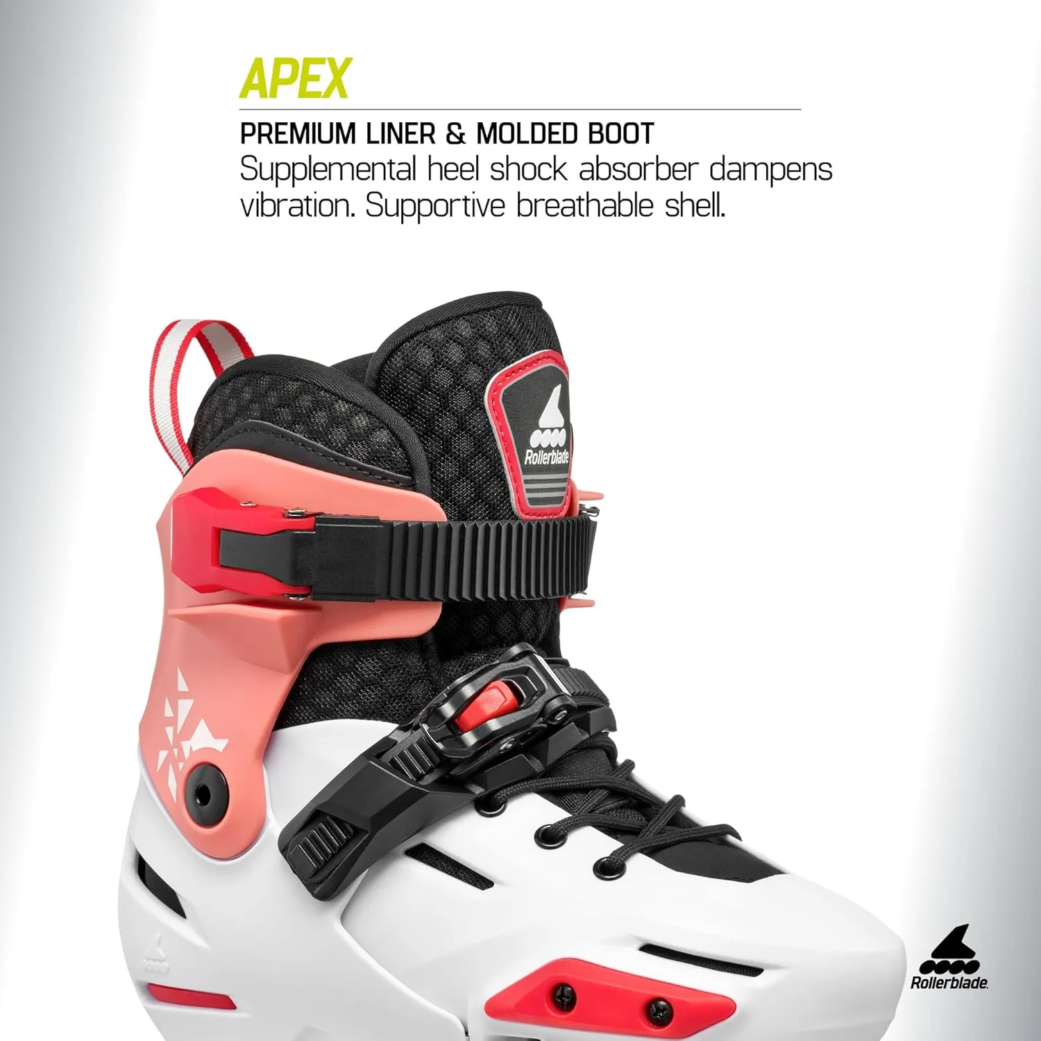 Rollerblade Apex Junior Adjustable Fitness Inline Skate,