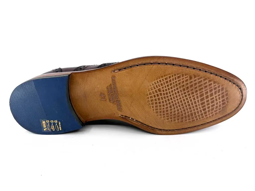 Ronnie Brandy Brown Men's Oxford Brogue Shoes