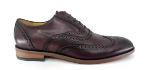 Ronnie Brandy Brown Men's Oxford Brogue Shoes