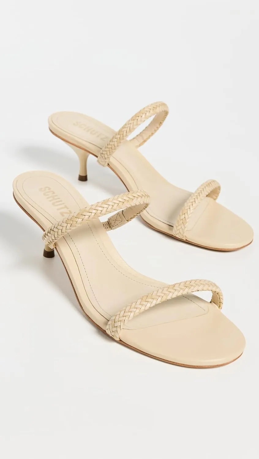 SCHUTZ Women's Taliah Woven Heels