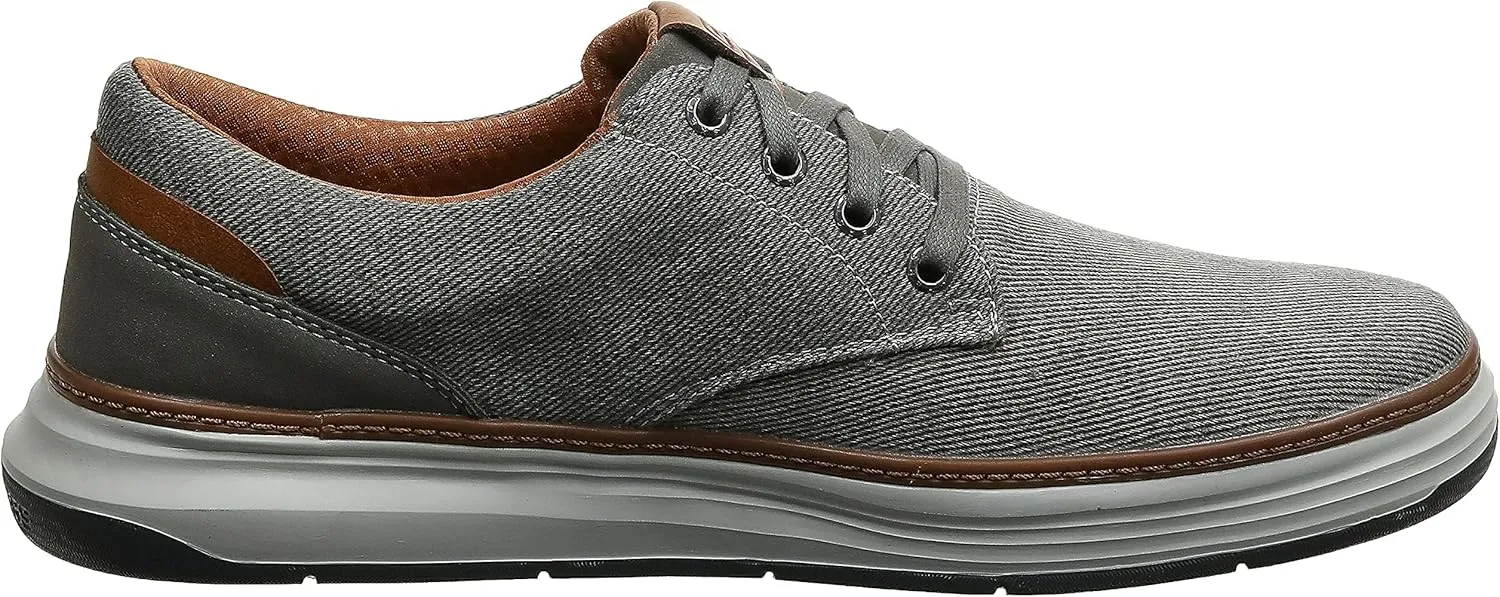 Skechers Men's Moreno Canvas Oxford Shoe, 9