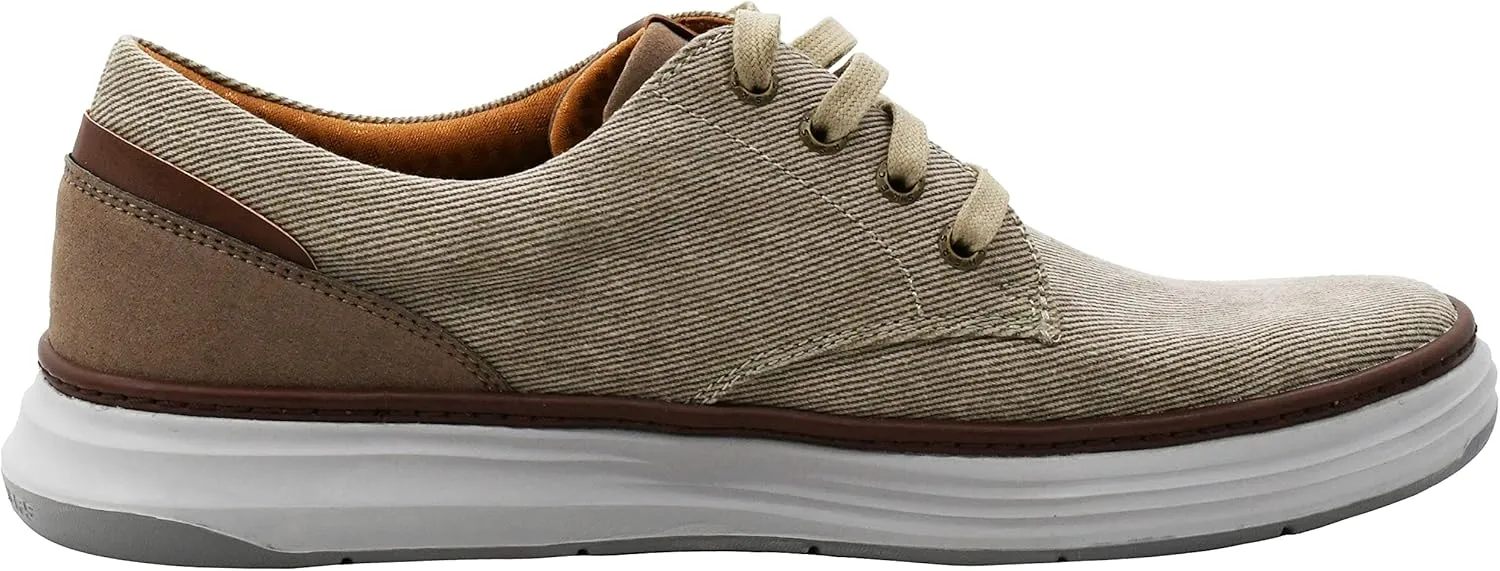 Skechers Men's Moreno Canvas Oxford Shoe, xx