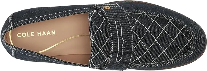 Slip Haan Cole Classic On Denim/Natural Loafers Premium at a great Blue Lux Leather Pinch Penny Powerful