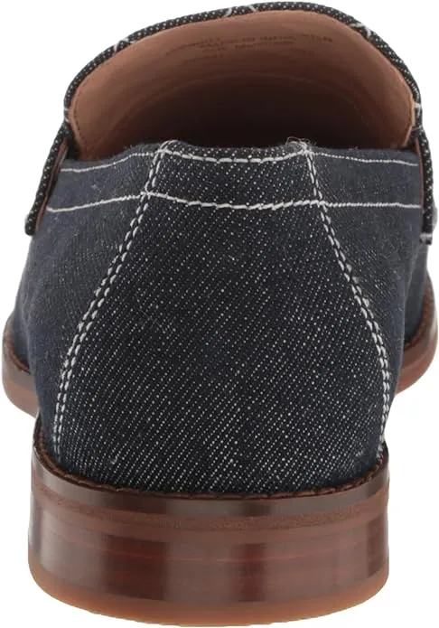 Slip Haan Cole Classic On Denim/Natural Loafers Premium at a great Blue Lux Leather Pinch Penny Powerful