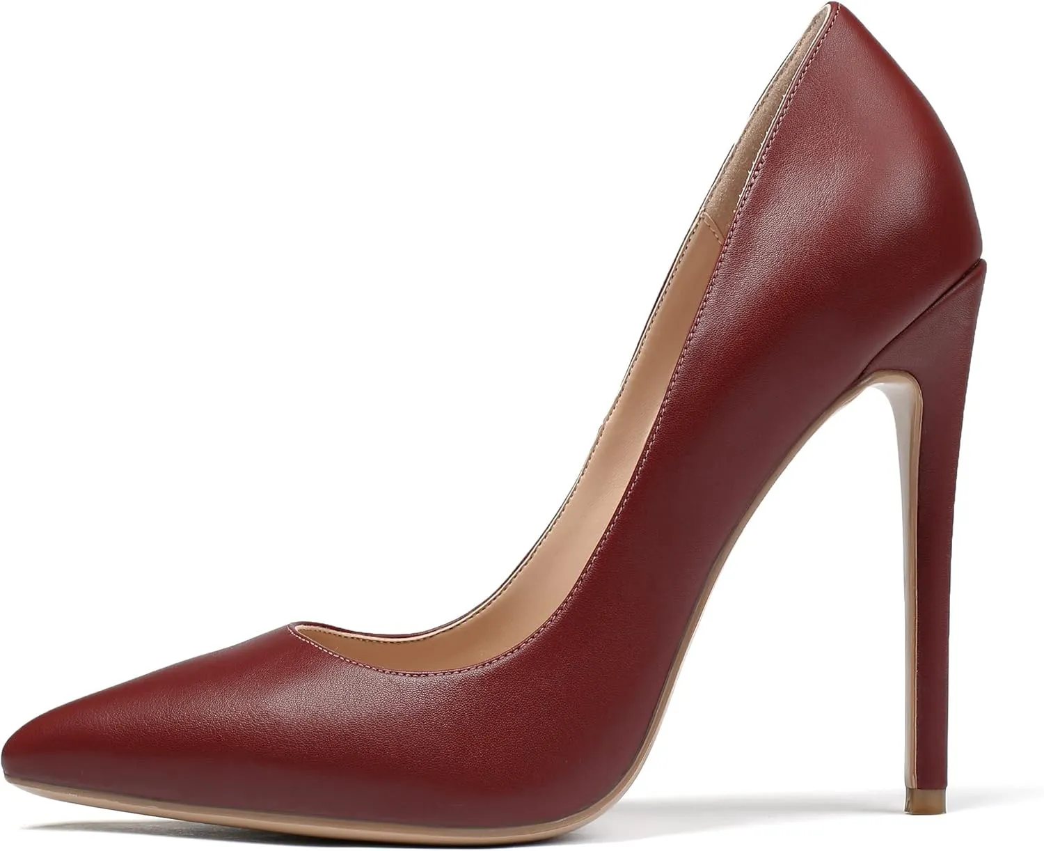 Soireelady Women's Pumps High Heel| Stiletto Heels Shoes |Slip on |Womens Elegant Dress Party Shoes 12CM 4.8 Inch