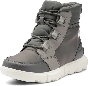Sorel Women's Explorer II Carnival Boot — Quarry, Sea Salt — Waterproof Winter Boots — Size 7