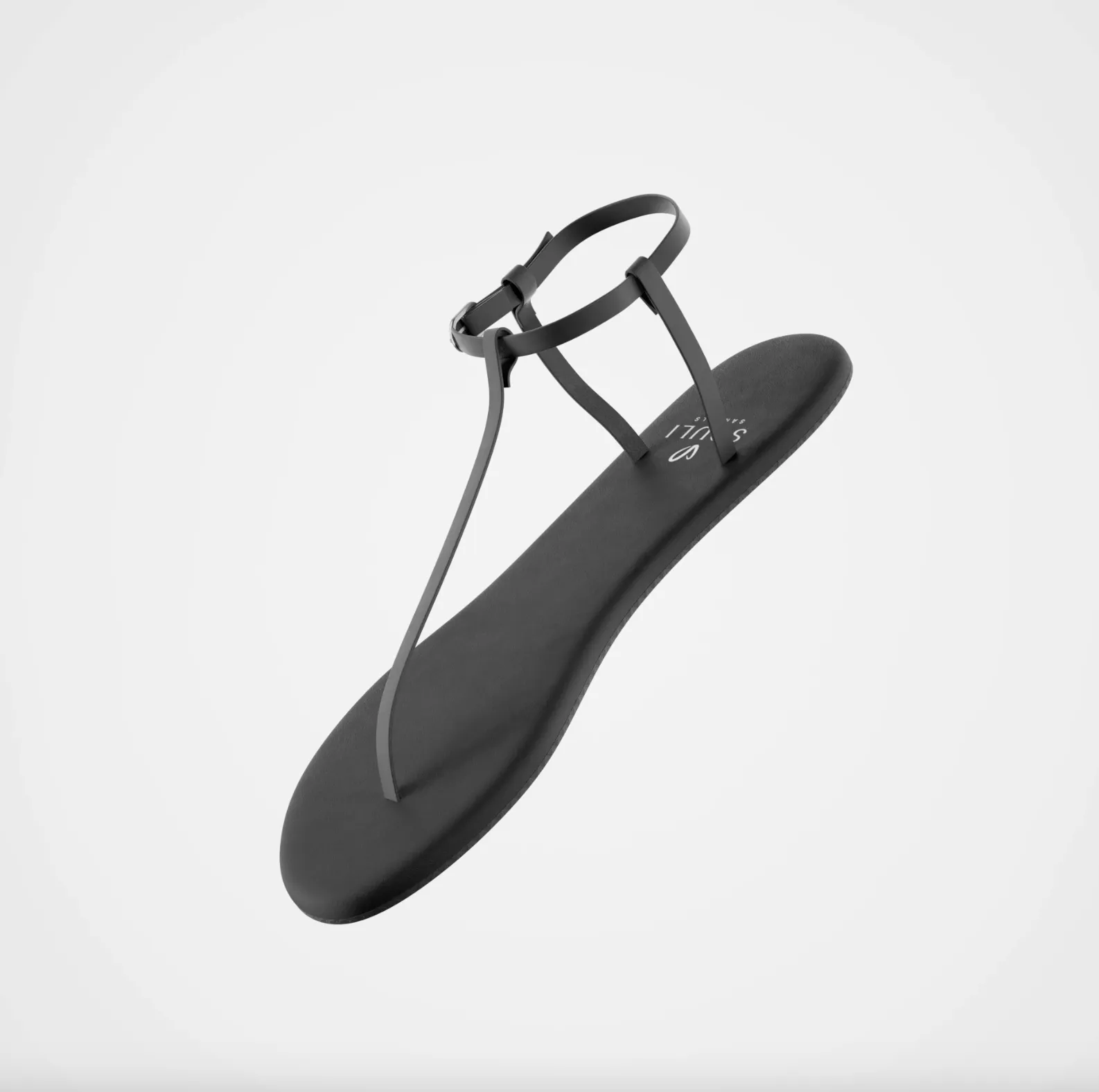Souli Strides w/ Case │ Thin Sole  │ Vegan Leather Footbed w/ Leather Straps