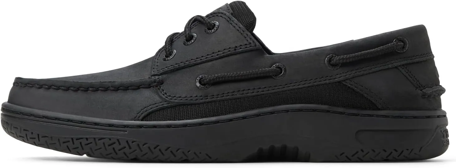 Sperry Men's Billfish 3-Eye Boat Shoe, Black, 11 Wide