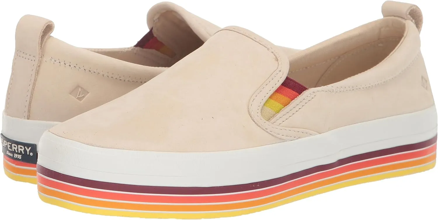 Sperry Women's Crest Twin Gore Platform Boat Shoe