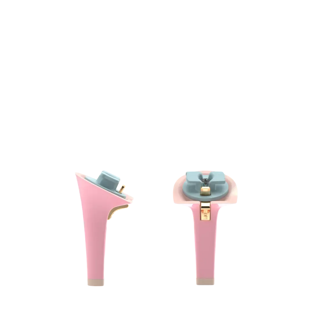Stiletto Heel kit Pink 4"