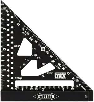 Stiletto STSQ4 4-1/2 Inch Trim Square
