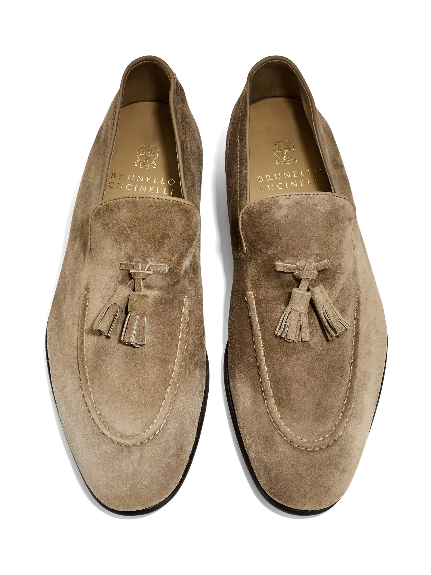 Suede Tassel Loafer