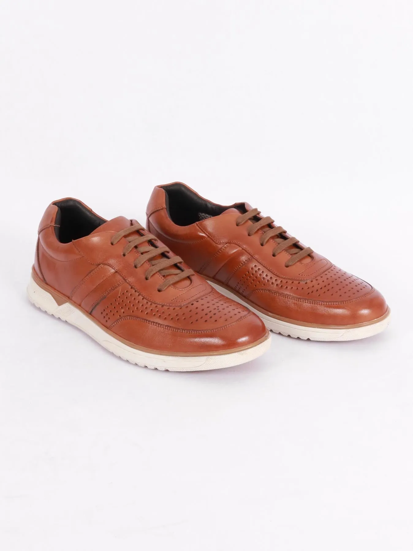 TAN & BROWN CASUAL SHOE