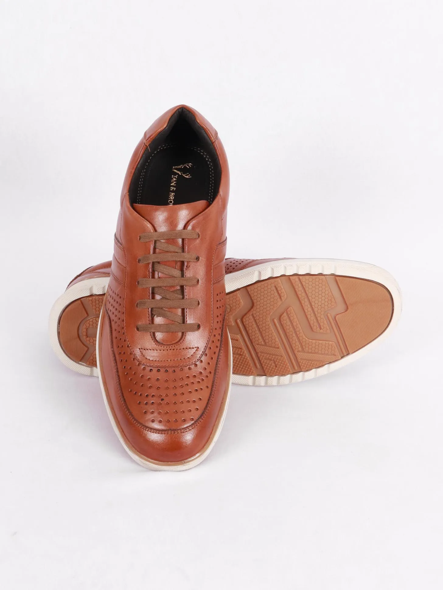 TAN & BROWN CASUAL SHOE