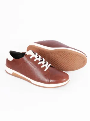 TAN & BROWN CASUAL SHOE