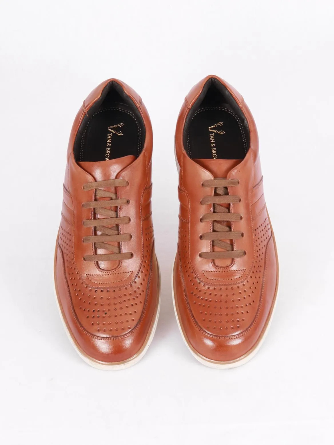 TAN & BROWN CASUAL SHOE