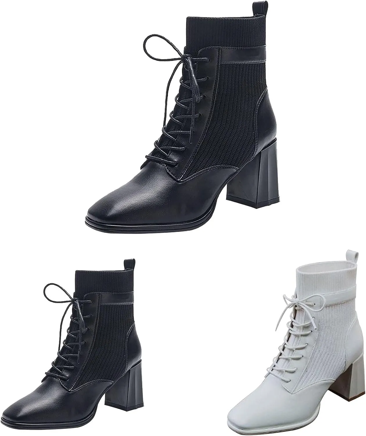 Tan Booties Sexy Ankle Boots for Women Comfy Cowboy Boots for Women Women's with Arch Support Black Ankle Boots Wide Width for Women Chunky Heel Womens Ankle Booties Wide
