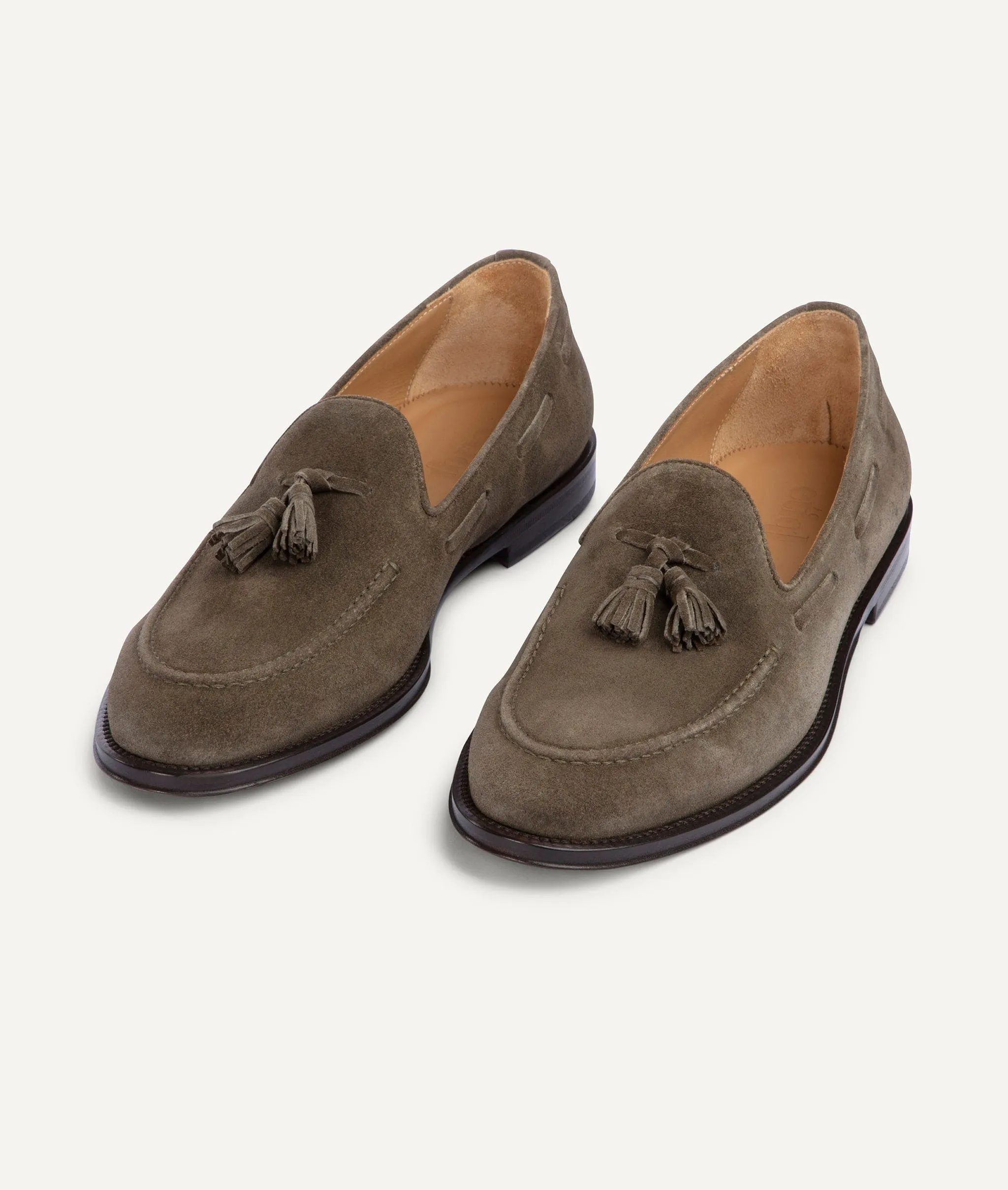Tassel Loafer in Suede