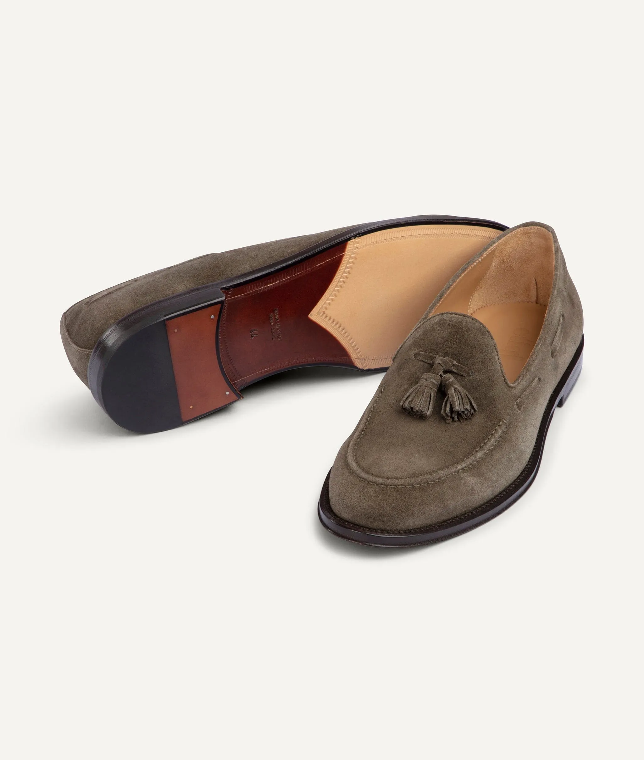 Tassel Loafer in Suede