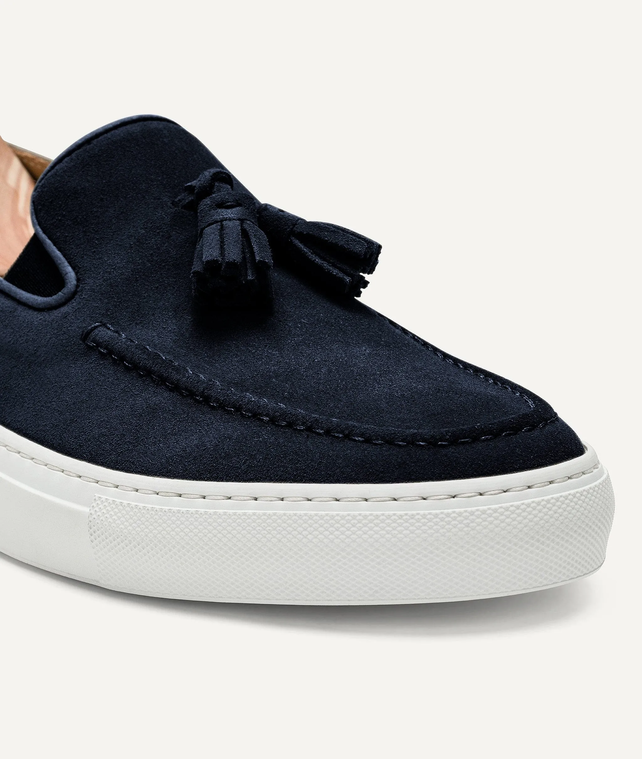 Tassel Slipper in Suede