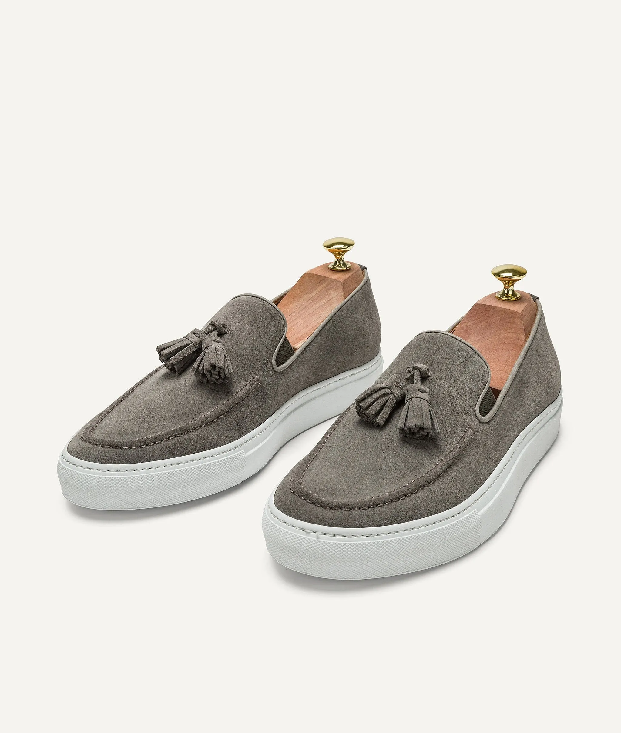 Tassel Slipper in Suede
