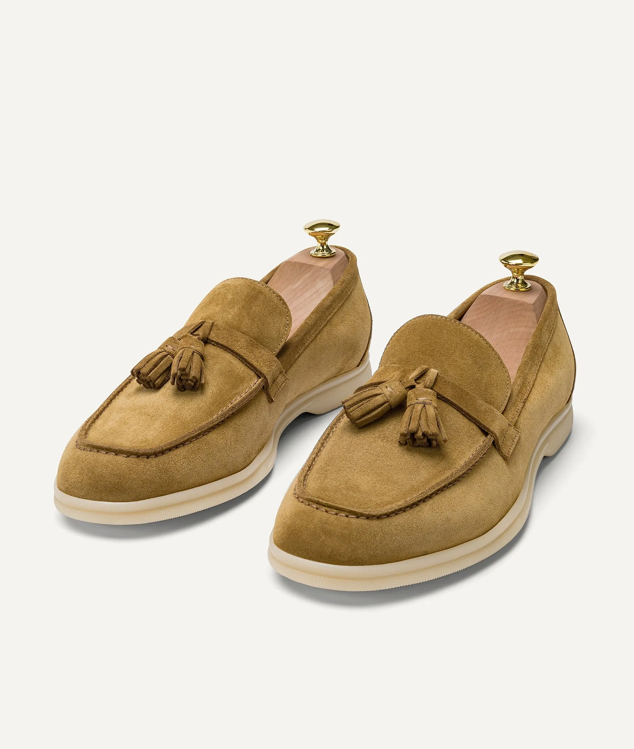 Tassel Slipper in Suede