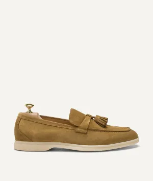 Tassel Slipper in Suede