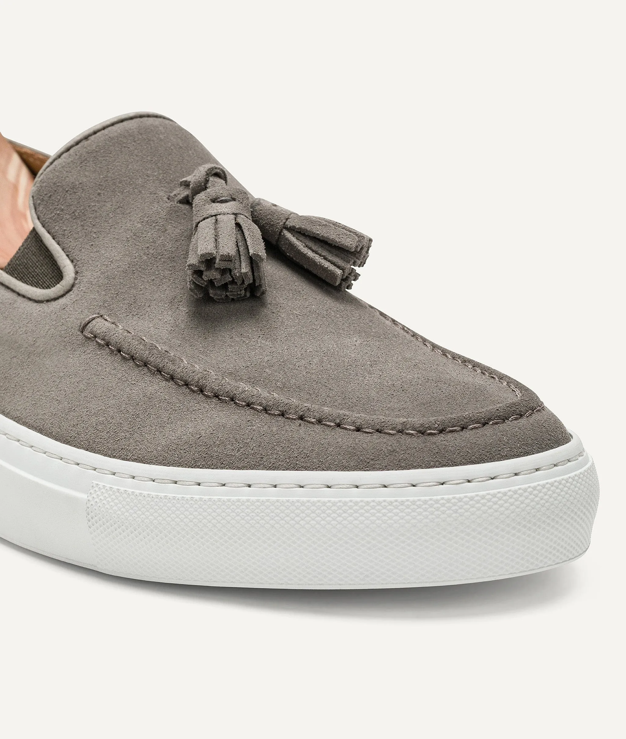 Tassel Slipper in Suede