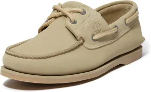 Timberland Men's Traditional Handsewn 3-Eyelet Classic Lug Boat Shoe