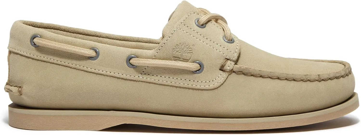 Timberland Men's Traditional Handsewn 3-Eyelet Classic Lug Boat Shoe