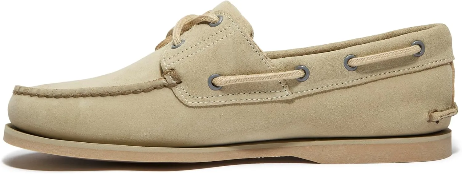 Timberland Men's Traditional Handsewn 3-Eyelet Classic Lug Boat Shoe