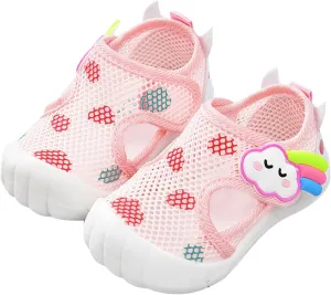 Toddler Pool Slide Sandals Foam Mesh Baby Infant Boys Girls Closed Toe Slip On Shoes Summer Casual Beach Slides Shoes
