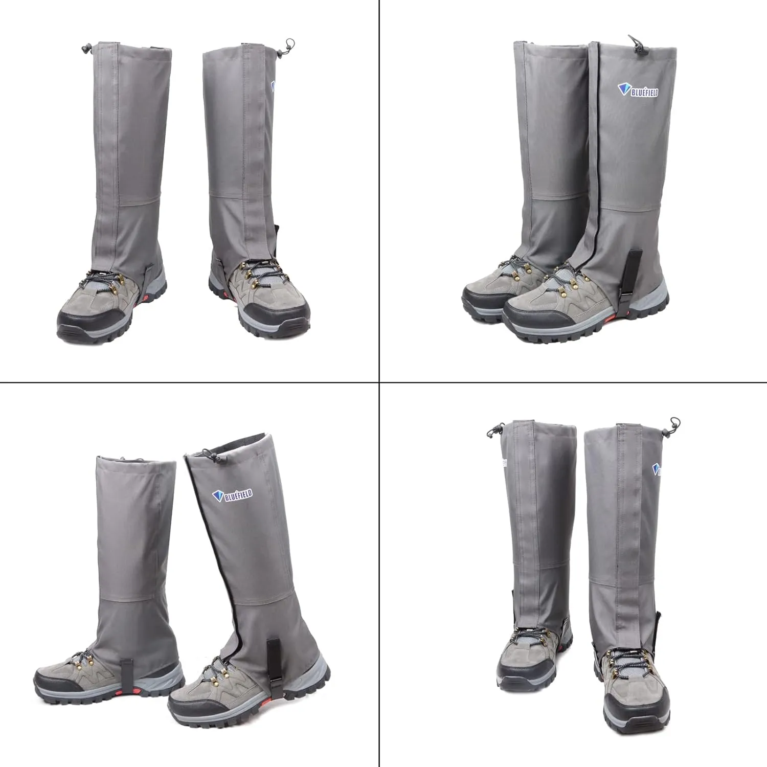 TRIWONDER Leg Gaiters Waterproof Snow Boot Gators Hiking Gaiters Men Women for Walking Climbing Hunting Cycling Backpacking Lightweight Rain Shoe Gaiters