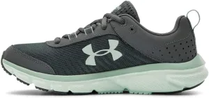 Under Armour Women's Charged Assert 8 Running Shoe, Pitch Gray (112)/Seaglass Blue