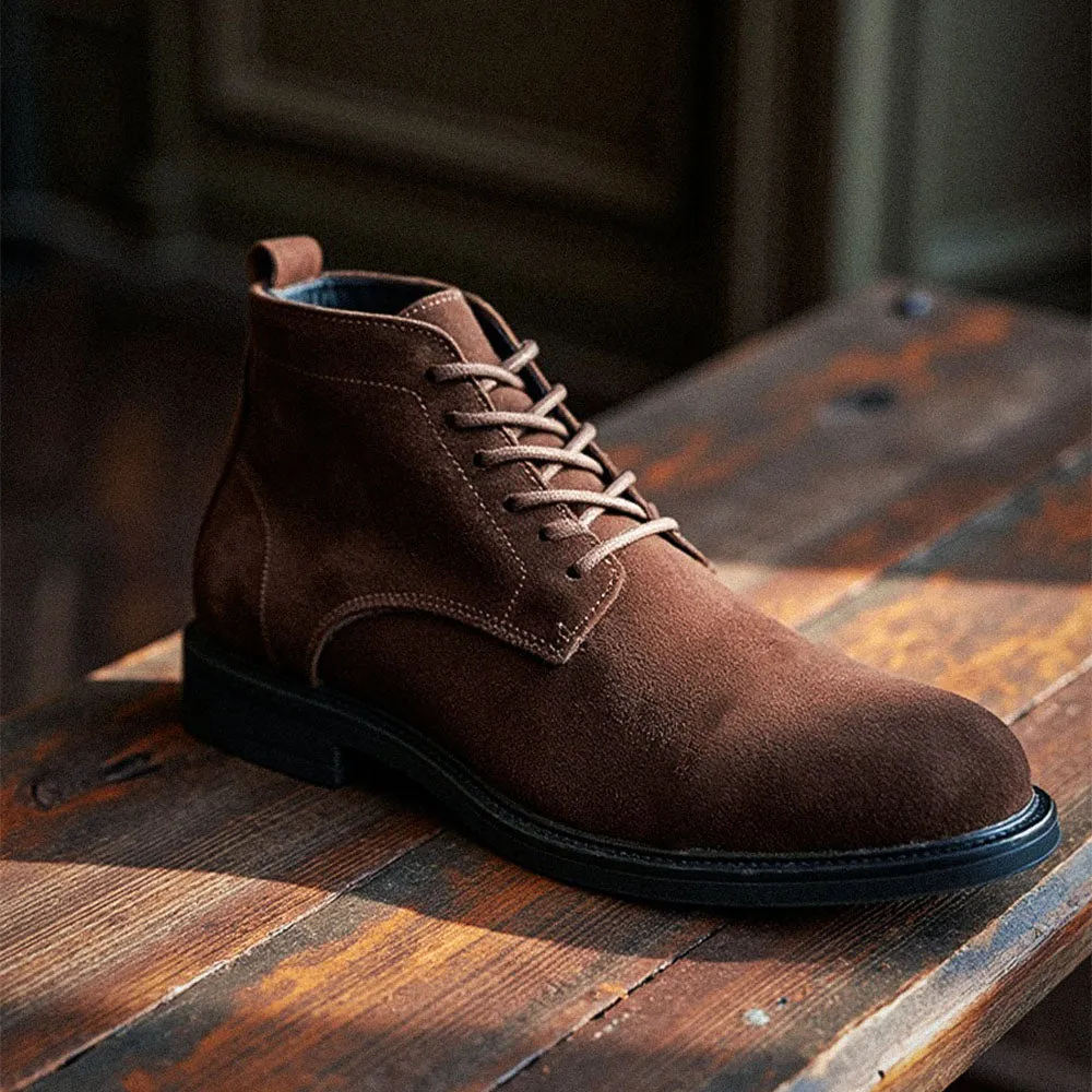 Veyron Suede Genuine Leather Shoes