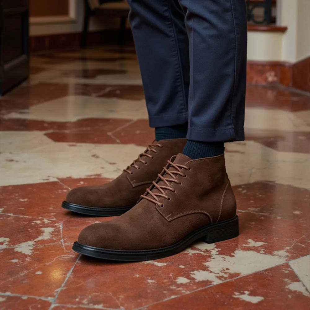 Veyron Suede Genuine Leather Shoes