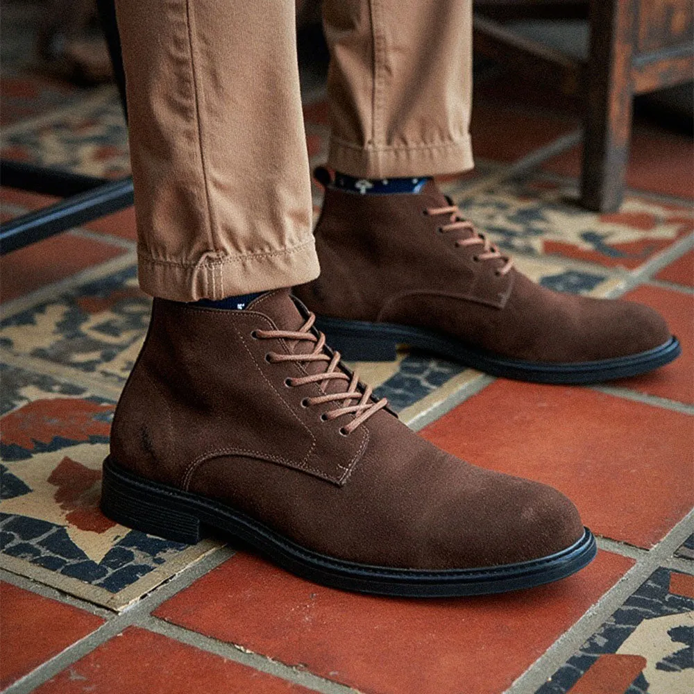 Veyron Suede Genuine Leather Shoes