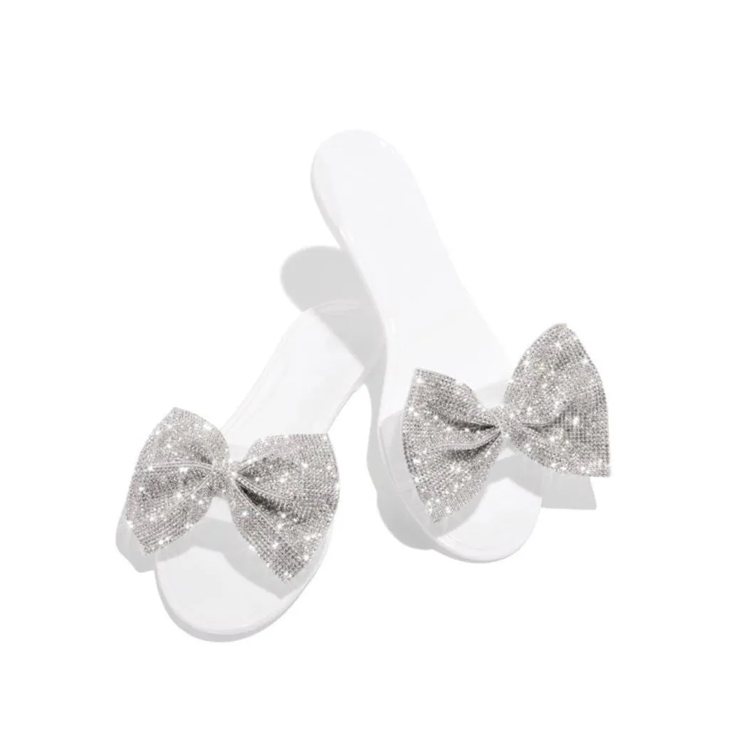 Victoria Adames Miami ll Jelly Sole Sandal White