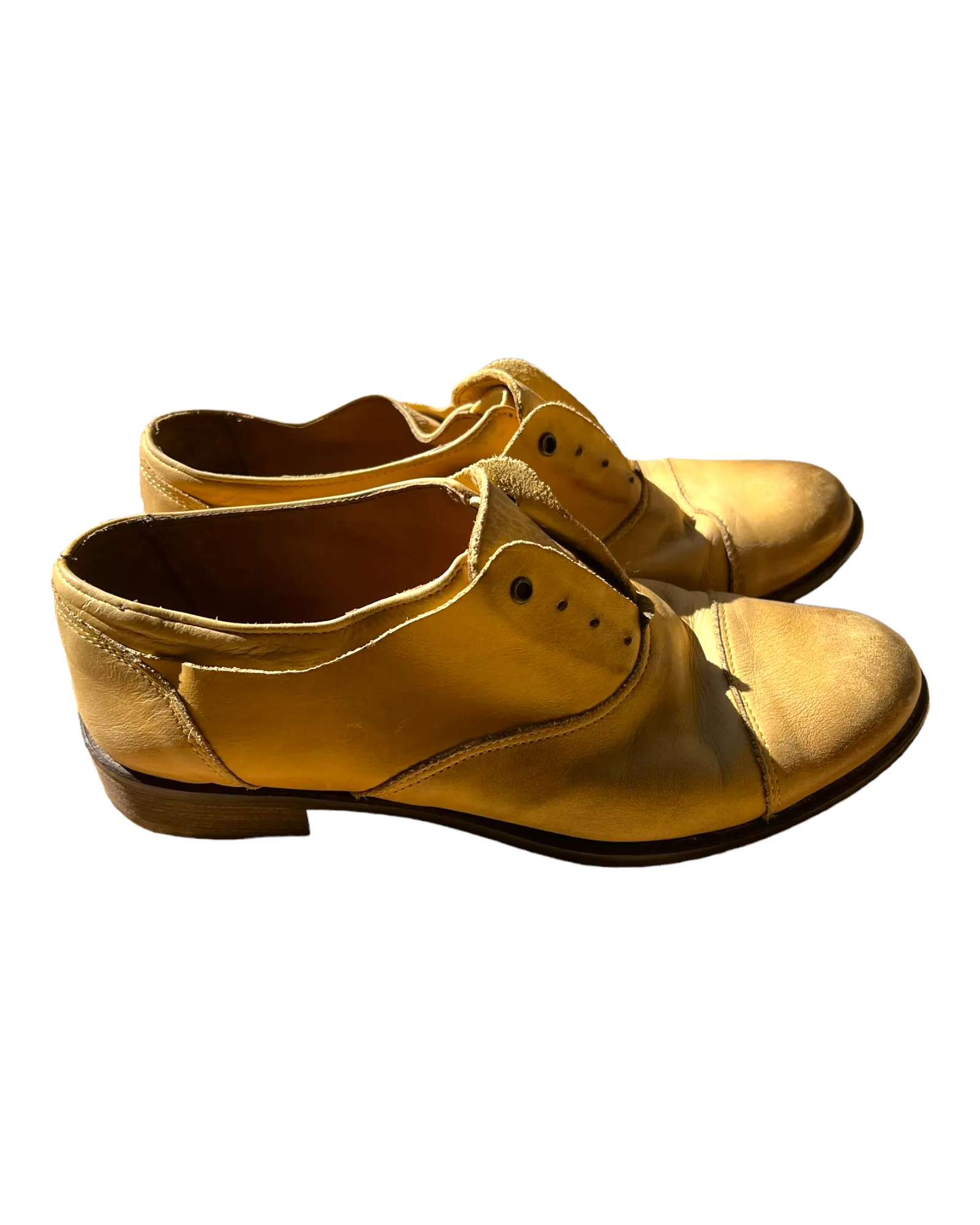 Vintage Vero Cuoio Leather Oxfords
