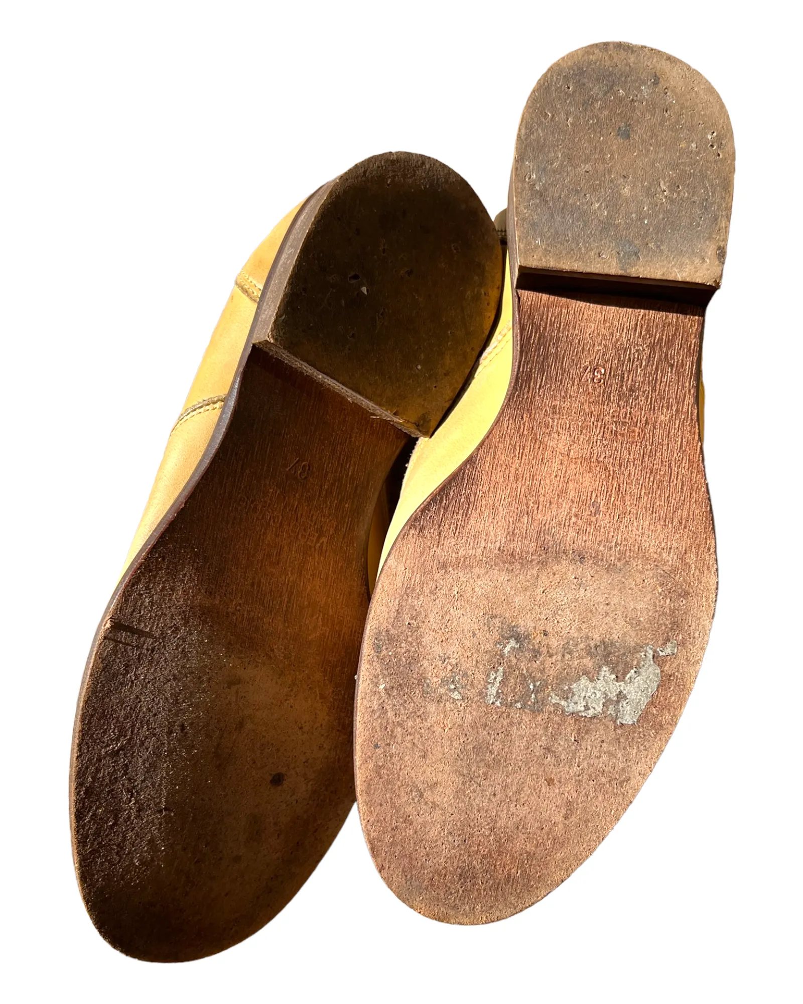 Vintage Vero Cuoio Leather Oxfords
