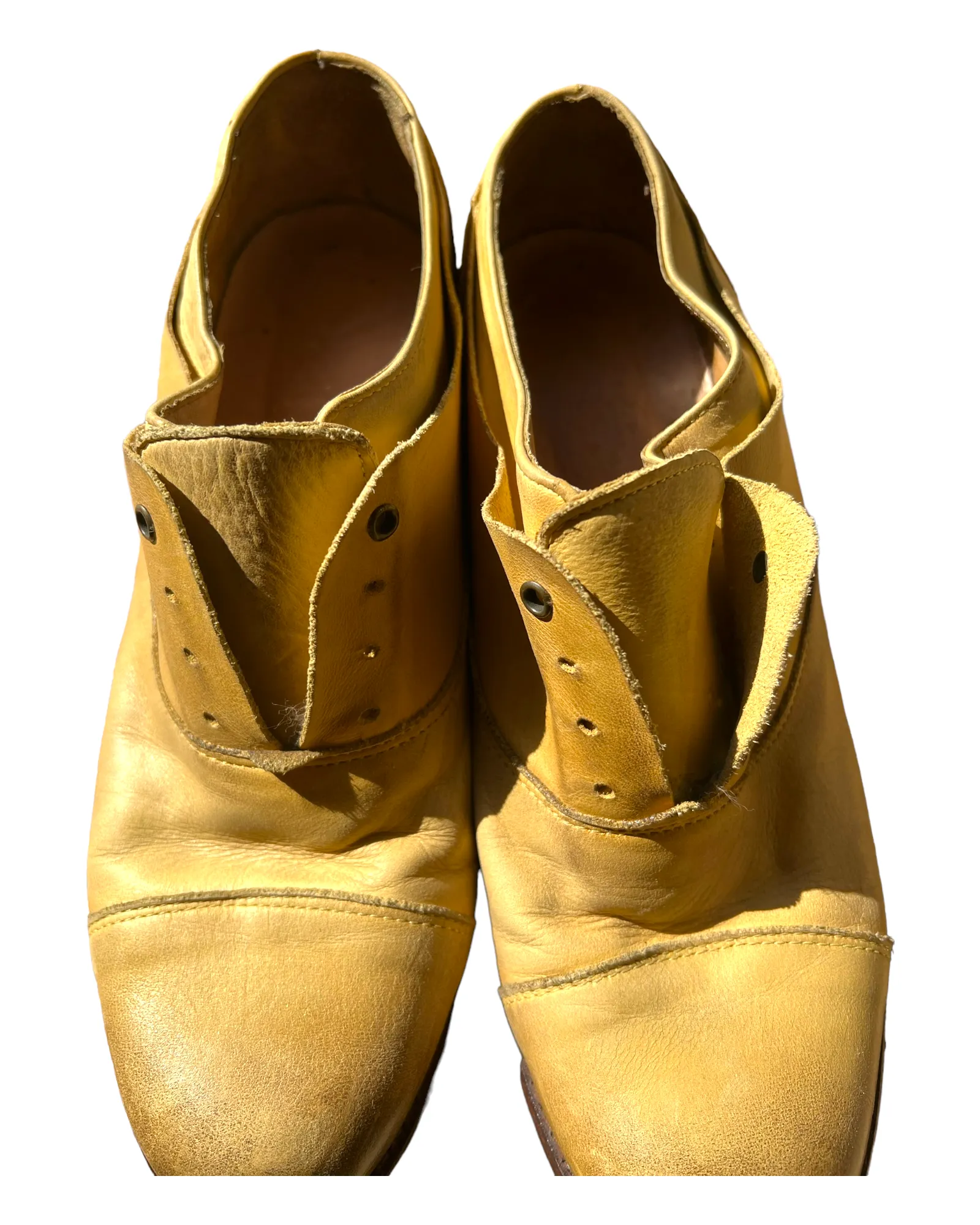 Vintage Vero Cuoio Leather Oxfords