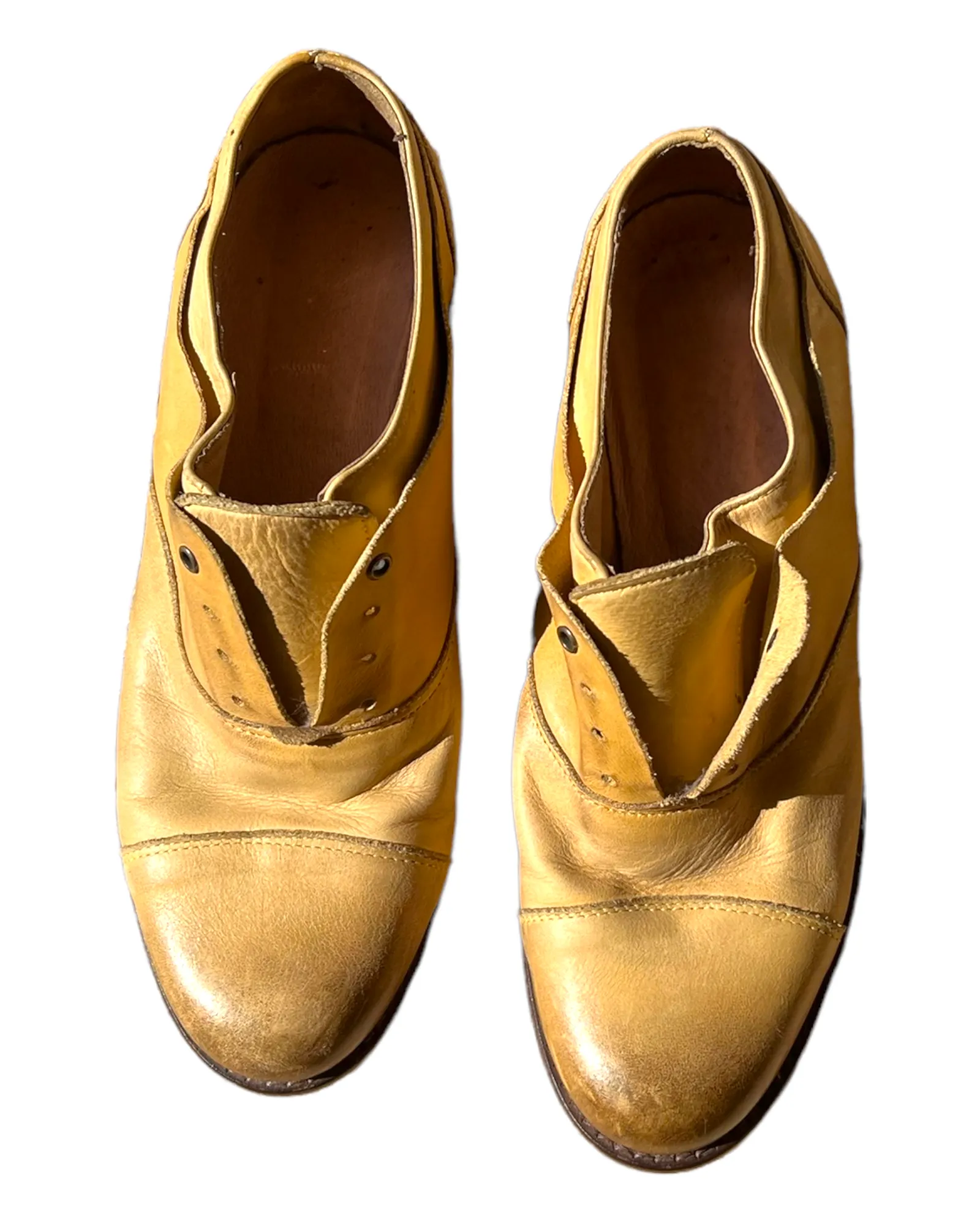 Vintage Vero Cuoio Leather Oxfords