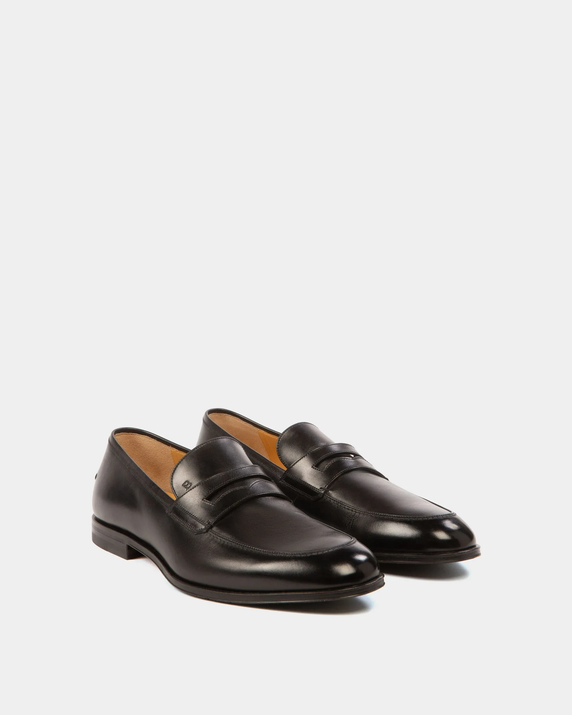 Webb Leather Loafers In Black